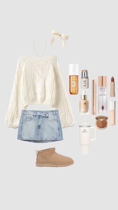 #cleangirl #vanillagirl #cute #fall Outfit Inspo Casual, Trendy Outfits For Teens, Simple Trendy Outfits, Cute Everyday Outfits, Cute Simple Outfits, Really Cute Outfits