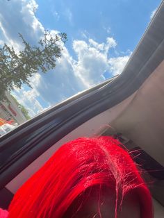 Red Hair And Red Eyebrows, Bright Red Hair Dye, Fire Red Hair, Red Hair Dye, Fiery Red Hair, Sunset Hair, Bob Hair Color, Red Hair Inspo