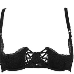 Balconette Bra Feminine And Delicate, The Capeline Half-Cup Bra Is A Model That Straightens Natural Breasts And Sublimates Prosthetic Breasts. Its Smooth, Half-Moon-Shaped Foam Covers The Underside Of The Bust To Above The Armpits, Not Only Enhancing The Bust But Also Bringing The Breasts Closer Together. The Black Lace Covering The Cups Of This Open Bra Is A Refined Addition, Caressing The Ends Of The Breasts That Are Left Visible. The Cut-Outs On Either Side Of The Cleavage Bring Out The Black Purple Lace Bra, Soma Bras, Red Lace Bra, Italy Jewelry, Cacique Bras, Open Bra, Half Cup Bra, Pink Bralette, High Impact Sports Bra