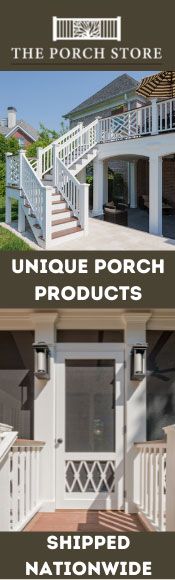 the porch store is selling unique porch products for $ 1, 500 per square foot