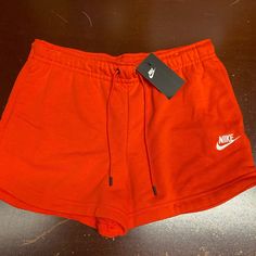 Nike Womens Red Standard Fit Drawstring Activewear Athletic Shorts Size M 2xl Brand: Nike Department: Women Size: M 2xl Color: Red Type: Shorts Style: Athletic Shorts Pattern: Solid Theme: Classic Closure: Drawstring Occasion: Activewear Season: All Season Features: Comfort, Elastic Waist Condition: New With Tag I Offer Discounts For All Return Customers. - Jvs Comfortable Red Cotton Bottoms, Red Cotton Leisure Shorts, Nike Cotton Bottoms With Drawstring, Red Short Bottoms For Loungewear, Orange Drawstring Bottoms For Loungewear, Red Cotton Shorts For Loungewear, Red Cotton Loungewear Shorts, Red Drawstring Shorts, Casual University Red Bottoms In Short Length