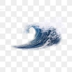 an ocean wave is shown in this image