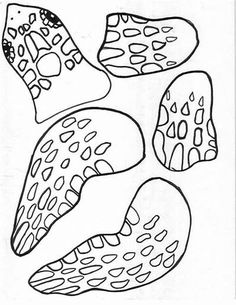 an image of coloring pages with different shapes