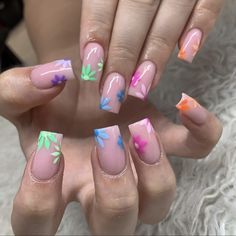 Acrylic Nails Nude, Diy Acrylic Nails, Nail Art Designs Videos, Classic Nails, Glow Nails, Work Nails