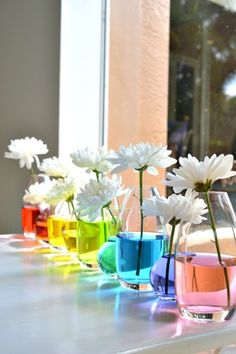 an instagram page with flowers in vases on the table