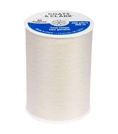 The Coats & Clark Dual Duty Thread will take care of your sewing needs Made of high quality polyester, this thread is strong and long enough to be used on all types of fabrics It is designed for hand and machine sewing and comes in assorted colors to suit your requirements So bring home this dual duty thread for a trouble - free sewing experienceBrand: Coats & ClarkIncludes 400 yards of Duty Thread35 WeightMachine Needle: 11 or 14Hand Needle: 7 or 8Available in a variety of colors, each sold sep Weight Machine, Machine Sewing, Free Sewing, Sewing Supplies, Take Care Of Yourself, Take Care, Thread, Sewing, High Quality