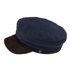 Introducing the Dasmarca LaBoca linen Cap, a stylish and versatile accessory crafted for the urban men. Made with care and precision, this cap boasts a premium blend of materials, including 60% linen, 30% cotton, and 10% leather, ensuring both durability and comfort. Its cotton lining features a sophisticated paisley print, adding a touch of elegance to the design. The leather-covered top peak and back fillet enhance its timeless appeal, while the black cotton sweatband, lightly padded with anti-sweat material, ensures a comfortable fit even on the warmest days. Authenticated with the iconic Dasmarca metal pin, this cap embodies the brand's commitment to quality craftsmanship and authenticity, making it a must-have addition to any wardrobe. If the cap becomes soiled, avoid hand or machine Sailor Cap, Hat Base, Navy Linen, The Urban, Independent Designers Fashion, Leather Cover, Badger, Paisley Print, Blue Man