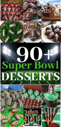 the ultimate collection of super bowl desserts