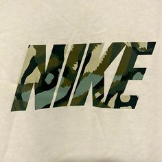 Nike Tee With Camouflage Logo Addidas Nike Puma Logo Svg, Nike Check Svg Free, Wall Paper Nike, Forest Green Nike, Nike Logos, Nike Compression, Nike Long Sleeve Shirt, Jordan Logo Wallpaper, Jordan Logo