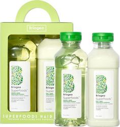 Free shipping and returns on Briogeo Superfoods Replenishing Shampoo & Conditioner Set at Nordstrom.com. What it is: A full-size shampoo and conditioner set featuring Be Gentle, Be Kind™ favorites powered by apple, matcha and kale.Set includes:- Full-size Be Gentle, Be Kind Matcha + Apple Replenishing Superfood Shampoo (12.5 oz.): a green juice-inspired shampoo formulated to visibly replenish dull and parched locks with a supercharged boost of v Briogeo Superfoods, Hair Shampoo And Conditioner, Best Hair Care, Sephora Sale, Conditioner Hair, Matcha Green Tea Powder, Hair Pack, Green Tea Powder, Coconut Oil Hair