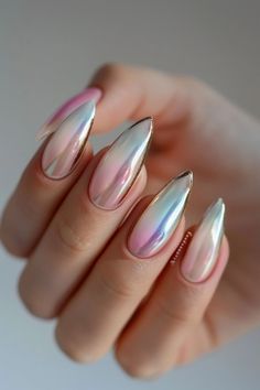 17 Ombre Nail Ideas That Are Gorgeous Vibrant Summer Nails, Cute Summer Nail Ideas, Ombre Nail Ideas, Gel Manicure Designs, Cute Nail Ideas, Faded Nails, Birthday Nail Designs, Summer Nail Ideas, Latest Nail Designs