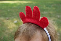 Honk The Musical, Felt Chicken, Chicken Headband, Chicken Head, Carnival Of The Animals