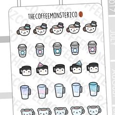 Winter Mug Doodles - TheCoffeeMonsterzCo Winter Mug, Cozy Drinks, Doodles, Mug, Drinks, Quick Saves