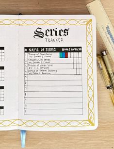 2025 Book Series Tracker Book Genres, Book Series