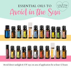 🚨SAFETY FIRST, before we dive into all the fun DIY’s for the summer I want to make sure you are always using your oils safely and so let’s chat about photosensitivity real quick!? When we use certain oils topically where the sun is exposed to our skin, our skin can get a bit red and tender. Almost all citrus oils are photosensitive, meaning they should be avoided topically before direct sunlight or artificial UV rays (think tanning beds or booths). ☀️ If you will be heading out in the sun, Why Doterra, Oils To Avoid, Doterra Slim And Sassy, Doterra Motivate, Sun Allergy, Slim And Sassy, Tanning Beds, Essential Oil Education, Essential Oil Safety