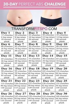 the 30 day perfect abs challenge is here to help you get fit in less time