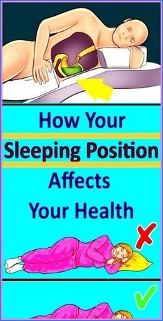 How Your Sleeping Position Affects - How Your Sleeping Position Affects Your Health by Nina Bliznakovska | This newsletter was created with Smore, an online tool for creating beautiful newsletters for educators, nonprofits, businesses and more Womens Health Care, Health Signs, Sleeping Positions, Loose Skin, Healthy Lifestyle Tips, Health Facts, Health Awareness, Health Remedies, Diy Storage