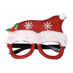 Christmas Glasses Frame Glitter Christmas Party Glasses Christmas Costume Creative Eyewear for Christmas Party Supplies Xmas Gifts on Clearance Christmas Glasses Frame Stereo Glasses Adult And Children Decoration Feature: new and. Product Name: Christmas glasses decoration. Theme: Christmas. Sturdy Plastic base. Product size: As the picture shows. Material: Cloth + Plastic. Color/Style: As the picture shows. Quantity :1PC. Fabric craftsmanship, durable. Suit for: Christmas Day, Family Christmas Novelty Glasses, Christmas Photo Props, Christmas Glasses, Cute Christmas Tree, Children Toys, Christmas Party Supplies, Christmas Tree Design, Gifts Under 10, Green Christmas Tree