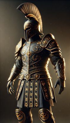 an image of a man dressed in armor