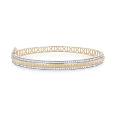 This trendy bangle features a spike design center bordered by round brilliant cut diamonds totaling 1.01 carats. Diamonds Direct, Jewelry Accessories Ideas, Accessories Ideas, Design Center, Diamond Bracelets, Round Brilliant Cut Diamond, Round Brilliant Cut, Bangle Bracelet, Round Brilliant