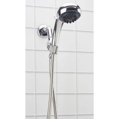 the shower head and handset are shown in this image