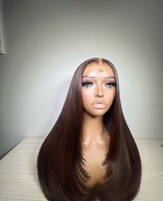 Brown Hairstyles, Wig Collection, Frontal Wig Hairstyles, Lace Fronts, Hair Boutique, Pretty Braided Hairstyles, Business Hairstyles, Brown Wig, African Braids Hairstyles