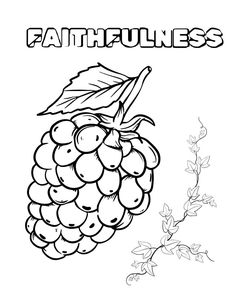 a black and white image of a bunch of grapes with the word faithfulies on it