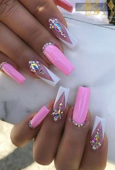 Summer Reset, Nails Rhinestones, Baby Proof, Queen Nails, Glamour Nails, Nail Art Kit, Beautiful Nail Designs, Fabulous Nails, Dream Nails