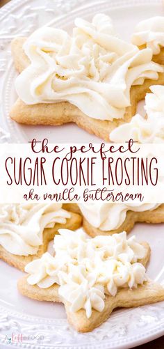 the best sugar cookie frosting recipe for christmas