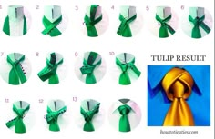 Different Tie Knots, Make A Tie