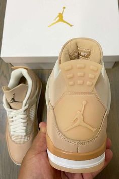 Jordans Outfit Women, Air Jordan 4 Shimmer, Air Jordan 4 Sail, Jordan 4 Shimmer, Jordan 4 Sail, Jordans Outfit, All Nike Shoes, Shoes Sneakers Jordans, Retro 4