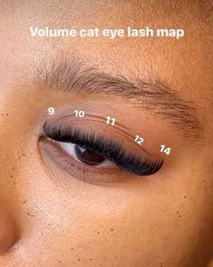 Short Full Cat Eye Lash Extensions, Wispy Lash Mapping Clusters, Lash Mapping Eyelash Extensions Volume, Classic Cat Eye Lash Extensions, Classic Lash Set, Fake Eyelash Makeup