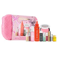 What it is: A 12 piece curated set of bestselling Makeup and Skincare must haves including cult favorites from Sol De Janiero, Rare Beauty, Olaplex and Paul'a Choice.    What Else You Need to Know: Give the gift of holy-grail discovery with this makeup must-haves collection. This assortment is perfectly curated with 12 makeup, skincare, and hair bestsellers, including five full-size products, three deluxe, and four minis. This Set Contains: - 0.13 oz / 3.8 g - Glossier Boy Brow Volumizing Eyebrow Gel-Pomade in clear (full size) - 4 mL / 0.13 fl oz - MILK MAKEUP Hydro Grip Hydrating Makeup Primer with Hyaluronic Acid + Niacinamide (deluxe size) - 5 g / 0.17 oz - MAKEUP BY MARIO Soft Pop Plumping Blush Veil in Pinch Me Pink, pale pink (full size) - 30 mL / 1 fl oz - Sol de Janeiro Brazilian Sephora Sets Gift, Sephora Gift Sets 2024, Sephora Christmas Gift Sets, Sephora Favorites Sets 2024, Stuff To Get At Sephora, Sephora Favorites Sets, Must Haves From Sephora, Sephora Minis, Sephora Gifts