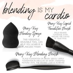 Mary Kay Online Party, Blending Contour, Mary Kay Liquid Foundation, Contour And Blush, Foundation Blending Brush, Mary Kay Brushes, Liquid Foundation Brush