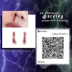 the qr code is displayed next to an image of a woman's face