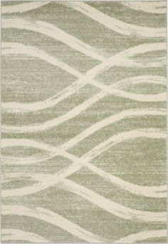 Safavieh Adirondack ADR125X Sage/Cream Area Rug main image Polypropylene Carpet, Cream Decor, Ski Chalets, Ski Chalet, Lodge Style, Cream Area Rug, Rustic Lodge, Cream Rug, Gold Cream