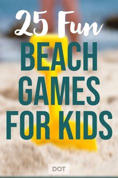 Beach Games For Kids, Beach Products, Vacation Games, Best Family Beaches, Games To Play With Kids, Reunion Games, Jamaica Vacation