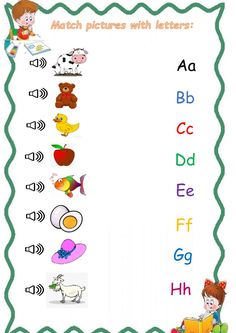 the letter f worksheet with pictures and letters for children to learn how to read