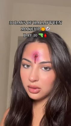 Halloween Gunshot Makeup, Bullet Wound Makeup Halloween, Bullet Makeup Halloween, How To Make A Wound With Makeup, Blood Make Up Look, How To Make Wounds With Makeup, Halloween Makeup Fake Wounds, Blood Makeup Tutorial