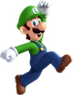 an image of mario running in the air