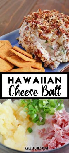 hawaiian cheese ball is an easy appetizer to serve at any party or gathering