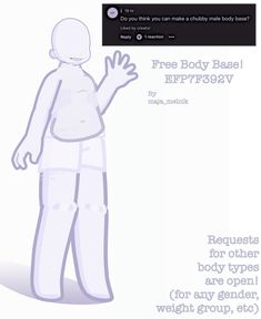 an image of a person standing in front of a computer screen with the text free body base