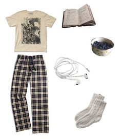 Pajamas Outfit Board, Casual Pajama Outfit, Fairy Grunge Pajamas, 90s Pajamas Aesthetic, Pajamas Ideas Outfit, Cute Pajama Day Outfits, Indie Pajamas, Masc Pajamas, Pajama Layout