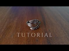 Diy Wire Rings Tutorial, Wire Wrapped Bracelet Tutorial, Wire Wrap Ring Tutorial, Diy Wire Rings, Wire Weaving Tutorial