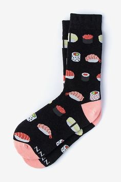 Avocado Stuff, Sushi Socks, Food Socks, Kawaii Socks, Silly Socks, Funky Socks, Men Socks, So Fresh, Crazy Socks