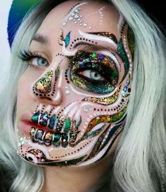 Photograph Products, Princess Makeup, Sugar Skull Makeup, Face Art Makeup, Scary Makeup, Skull Makeup