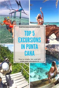 the top 5 excursions in punta cana