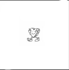 an elephant is standing in the middle of a white background with black border around it