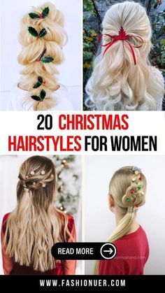 Christmas Hairstyles For Women, Women's Winter Outfit, Festive Hairstyles, Classy Christmas Party, Thanksgiving Hairstyles, Latest Winter Fashion, Elegant Updos, Pixie Bob Haircut