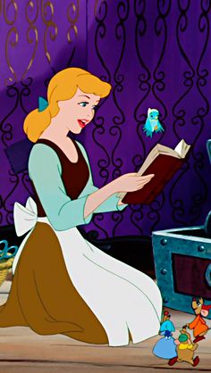 the real reason cinderella had to be at home at midnight is to finish a book